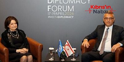 ERHÜRMAN-DİCARLO GÖRÜŞMESİNDEKİ KKTC BAYRAĞİNA TEPKİ