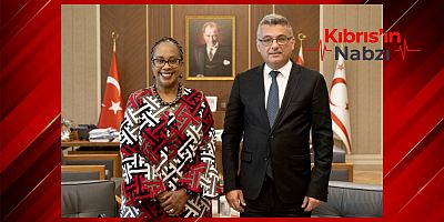 ERHÜRMAN, DÜNYA TABİPLER BİRLİĞİ BAŞKANI’NI KABUL ETTİ