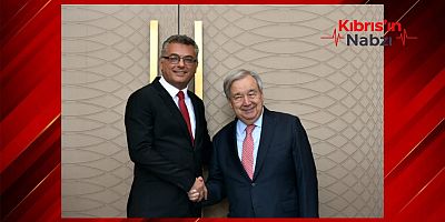 ERHÜRMAN-GUTERRES GÖRÜŞMESİ BAŞLADI