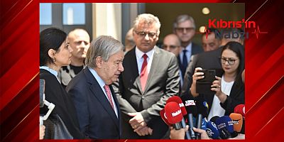 ERHÜRMAN-GUTERRES GÖRÜŞMESİ TAMAMLANDI