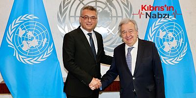 ERHÜRMAN, GUTERRES İLE GÖRÜŞTÜ