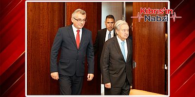 ERHÜRMAN, GUTERRES İLE GÖRÜŞTÜ