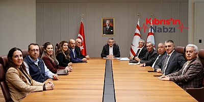 ERHÜRMAN, KTEZO YETKİLİLERİNİ KABUL ETTİ