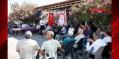 ERHÜRMAN, MESARYA BÖLGESİNDE YURTTAŞLARLA BİR ARAYA GELDİ