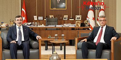 ERHÜRMAN, TC CUMHURBAŞKANI YARDIMCISI YILMAZ'LA GÖRÜŞTÜ