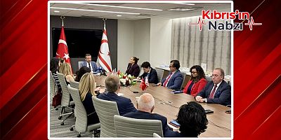 ERTUĞRULOĞLU, KIBRISLI TÜRKLER, SİVİL TOPLUM TEMSİLCİLERİ VE ÖĞRENCİLERLE BULUŞTU