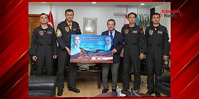 ERTUĞRULOĞLU, SOLOTÜRK PİLOTLARINI KABUL ETTİ