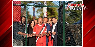 ESENTEPE'DE YENİ HALI SAHA HİZMETE AÇILDI