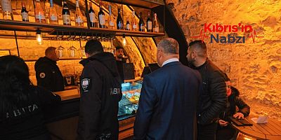 GAZİMAĞUSA BELEDİYESİ’NDEN SURLARİÇİ’NDE GECE DENETİMİ
