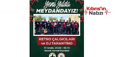 GAZİMAĞUSA’DA YARIN AKŞAM YENİ YIL ETKİNLİĞİ VAR