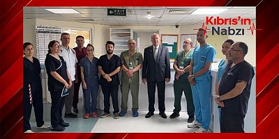 GAZİMAĞUSA DEVLET HASTANESİ'NDE BİR İLK