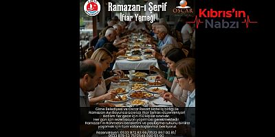 GİRNE’DE RAMAZAN AYINDA İFTAR SOFRALARI KURULACAK