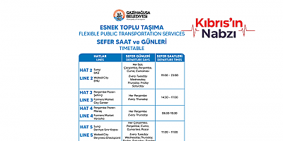 GMB'NİN ESNEK TOPLU TAŞIMA SİSTEMİ'NDE 4. ETAP SEFERLERİ BUGÜN BAŞLIYOR