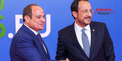 GÜNEY KIBRIS İLE MISIR ORTAK BİR BİLDİRİYE İMZA KOYDU