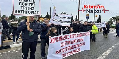 GÜNEY KIBRIS'TA ÇEVRECİLER DENİZ SUYUNUN ARITILMASINDAN RAHATSIZ