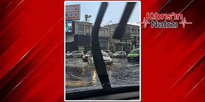 GÜNEY KIBRIS'TA OLUMSUZ HAVA KOŞULLARI