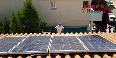 GÜNEY KIBRIS’TA YAKLAŞIK 81 BİN EVDE GÜNEŞ PANELİ VAR