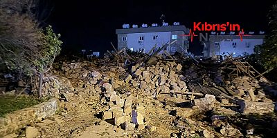 GÜNEY KIBRIS'TAN ALSANCAK’TA TARİHİ BİNA YIKIMINA TEPKİ