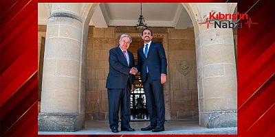 GUTERRES, HRİSTODULİDİS İLE BİR ARAYA GELDİ