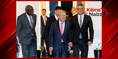 GUTERRES'İN LİDERLERLE YEMEĞİ SONA ERDİ