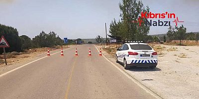 GÜZELYURT-LEFKE ÇEVRE YOLU PAZAR GÜNÜ KISMEN TRAFİĞE KAPATILACAK