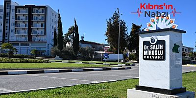 GÜZELYURT’TA BULVARLARIN TABELALARI YENİLENİYOR