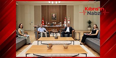 HAKSEN, CUMHURBAŞKANI ERHÜRMAN’I ZİYARET ETTİ