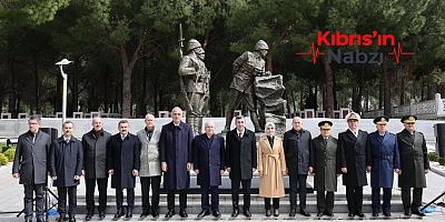 HASİPOĞLU ÇANAKKALE'DE TÖRENE KATILDI
