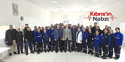 HASİPOĞLU’NDAN EKTAM ÇALIŞANLARINA BAYRAM ZİYARETİ