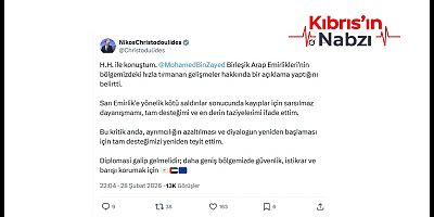 HRİSTODULİDİS: DİPLOMASİ ÜSTÜN GELMELİ