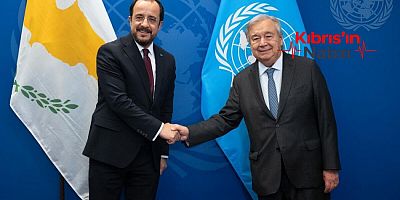 HRİSTODULİDİS İLE GUTERRES ÇARŞAMBA GÜNÜ GÖRÜŞECEK