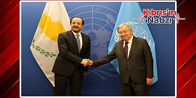 HRİSTODULİDİS VE GUTERRES NEW YORK'TA GÖRÜŞTÜ