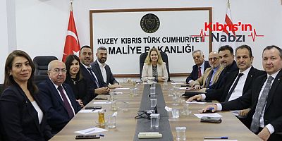 HÜDAVERDİ TÜRKİYE VE KKTC SİGORTA SEKTÖRÜ TEMSİLCİLERİNİ KABUL ETTİ