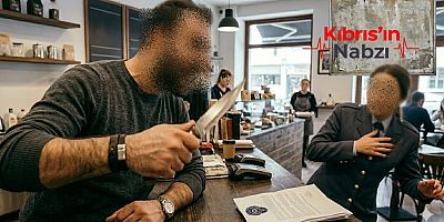 İCRA MEMURUNA BIÇAK ÇEKTİ!