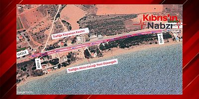 İSKELE-ÇAYIROVA YOLUNDA TRAFİK AKIŞI DEĞİŞİYOR