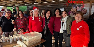 İSKELE'DE KANSER HASTALARI YARARINA NOEL ETKİNLİĞİ
