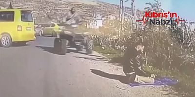 İSRAİL ASKERİ, NAMAZ KILAN FİLİSTİNLİYİ ATV İLE EZDİ!