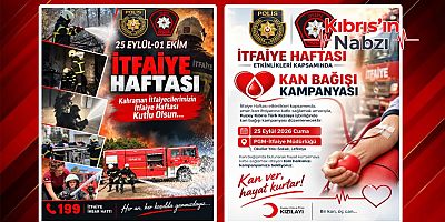 İTFAİYE HAFTASI YARIN BAŞLIYOR