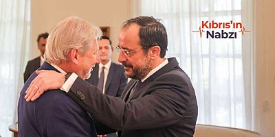JOHANNES HAHN DÜN HRİSTODULİDİS’LE GÖRÜŞTÜ