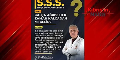 KALÇA AĞRISINA DİKKAT!