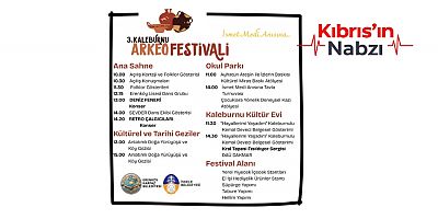 “KALEBURNU ARKEO FESTİVALİ”, PAZAR GÜNÜ YAPILACAK