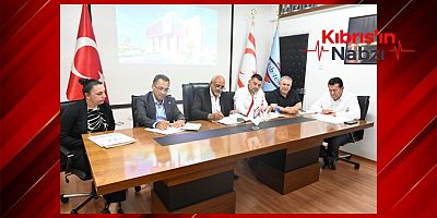 KIB-TEK İSKELE HİZMET BİNASI İÇİN İMZALAR ATILDI