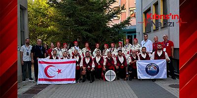 KIBRIS DANSLARI ULUSLARARASI FESTİVAL'DE SERGİLENDİ