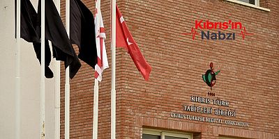 KIBRIS TÜRK TABİPLERİ BİRLİĞİ’NE 3 SİYAH BAYRAK ÇEKİLDİ