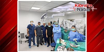 KKTC’DE KALP CERRAHİSİNDE BİR İLK