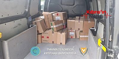 KKTC'DEN KAÇAK MAL TAŞIYAN VAN LASTİKLERİNE ATEŞ AÇILARAK DURDURULDU