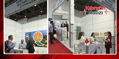 KKTC, İZMİR’DE DÜZENLENEN FUARDA TEMSİL EDİLİYOR