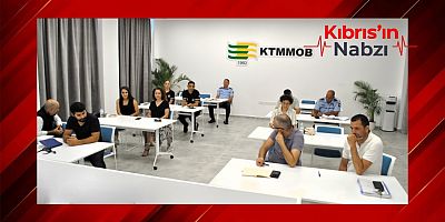 KTMMOB'DE YANGIN TÜZÜĞÜ EĞİTİMLERİ BAŞLADI