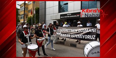 KTOEÖS, MEB ÖNÜNDE EYLEM YAPTI