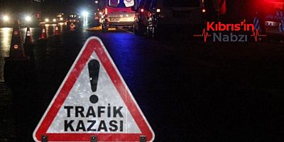 LEFKE'DE TRAFİK KAZASI